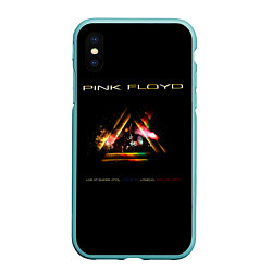 Чехол iPhone XS Max матовый Live at the Empire Pool - Pink Floyd, цвет: 3D-мятный