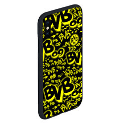 Чехол iPhone XS Max матовый BVB 09 - BORUSSIA Боруссия Дортмунд, цвет: 3D-черный — фото 2