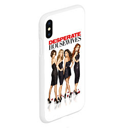 Чехол iPhone XS Max матовый Desperate Housewives Отчаянные Домохозяйки, цвет: 3D-белый — фото 2