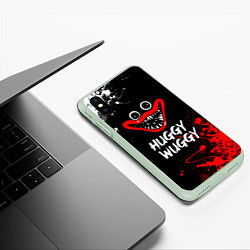 Чехол iPhone XS Max матовый Хагги Вагги Брызги, цвет: 3D-салатовый — фото 2