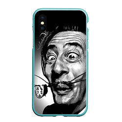 Чехол iPhone XS Max матовый Salvador Dali - grimace