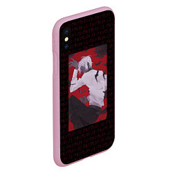 Чехол iPhone XS Max матовый Мемуары Ванитаса Ной, цвет: 3D-розовый — фото 2