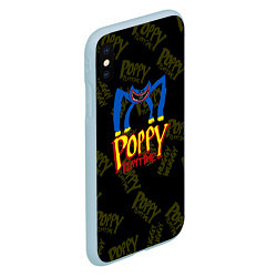 Чехол iPhone XS Max матовый POPPY PLAYTIME : ПОППИ ПЛЕЙТАЙМ, цвет: 3D-голубой — фото 2