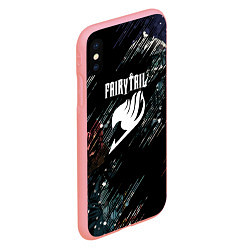 Чехол iPhone XS Max матовый Fairy tail хвост феи, цвет: 3D-баблгам — фото 2