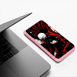 Чехол iPhone XS Max матовый Токийский Гуль Красный Змей Tokyo Ghoul Snake, цвет: 3D-баблгам — фото 2