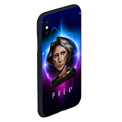 Чехол iPhone XS Max матовый PREY GIRL PLANET, цвет: 3D-черный — фото 2