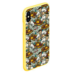 Чехол iPhone XS Max матовый Джекпот в Казино, цвет: 3D-желтый — фото 2