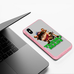 Чехол iPhone XS Max матовый Teemo main, цвет: 3D-баблгам — фото 2