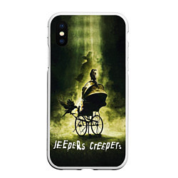 Чехол iPhone XS Max матовый Poster Jeepers Creepers