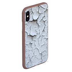 Чехол iPhone XS Max матовый Vanguard plaster 2022, цвет: 3D-коричневый — фото 2