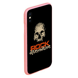 Чехол iPhone XS Max матовый ROCK ALTERNATIVE, цвет: 3D-баблгам — фото 2