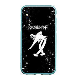 Чехол iPhone XS Max матовый Ghostemane Rap Гостмейн, цвет: 3D-мятный