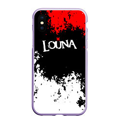 Чехол iPhone XS Max матовый Louna band