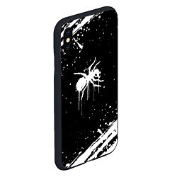 Чехол iPhone XS Max матовый The prodigy - паук, цвет: 3D-черный — фото 2
