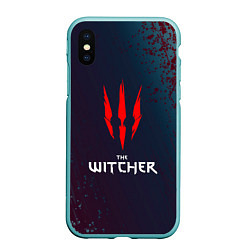 Чехол iPhone XS Max матовый THE WITCHER - ВЕДЬМАК КРАСНЫЕ КОГТИ