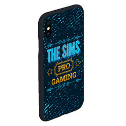 Чехол iPhone XS Max матовый The Sims Gaming PRO, цвет: 3D-черный — фото 2