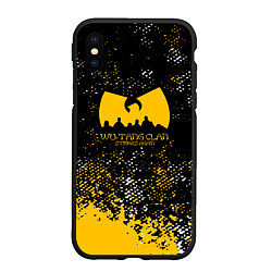 Чехол iPhone XS Max матовый Wu-tang clan - ghostface killah, цвет: 3D-черный