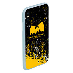 Чехол iPhone XS Max матовый Wu-tang clan - ghostface killah, цвет: 3D-голубой — фото 2