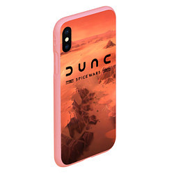 Чехол iPhone XS Max матовый Dune: Spice Wars, logo, цвет: 3D-баблгам — фото 2