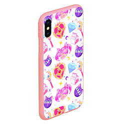 Чехол iPhone XS Max матовый Сейлор Мун Sailor Moon, цвет: 3D-баблгам — фото 2