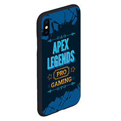 Чехол iPhone XS Max матовый Игра Apex Legends: PRO Gaming, цвет: 3D-черный — фото 2