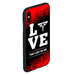 Чехол iPhone XS Max матовый The Last Of Us Love Классика, цвет: 3D-черный — фото 2