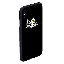 Чехол iPhone XS Max матовый Simon from Gurren-Lagann, цвет: 3D-черный — фото 2