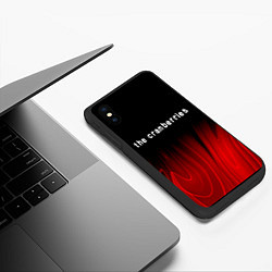 Чехол iPhone XS Max матовый The Cranberries Red Plasma, цвет: 3D-черный — фото 2