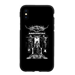 Чехол iPhone XS Max матовый BABYMETAL Throne