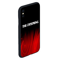 Чехол iPhone XS Max матовый The Offspring Red Plasma, цвет: 3D-черный — фото 2