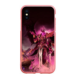 Чехол iPhone XS Max матовый Демон-Примарх Фулгрим, цвет: 3D-баблгам