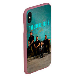 Чехол iPhone XS Max матовый Something Else - The Cranberries, цвет: 3D-малиновый — фото 2