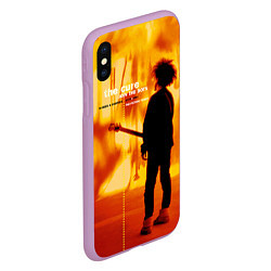 Чехол iPhone XS Max матовый Join the Dots: B-Sides and Rarities - The Cure, цвет: 3D-сиреневый — фото 2