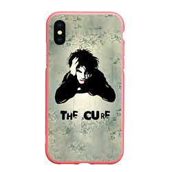 Чехол iPhone XS Max матовый Роберт Смит - The Cure, цвет: 3D-баблгам