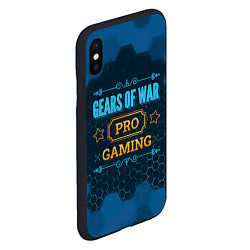 Чехол iPhone XS Max матовый Игра Gears of War: pro gaming, цвет: 3D-черный — фото 2