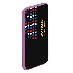 Чехол iPhone XS Max матовый 29 RUS Архангельск, цвет: 3D-фиолетовый — фото 2