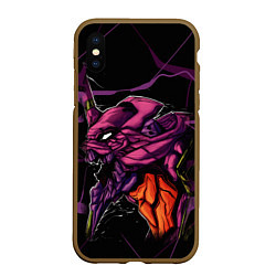 Чехол iPhone XS Max матовый Ева-01