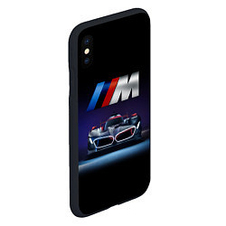 Чехол iPhone XS Max матовый BMW M Performance Motorsport, цвет: 3D-черный — фото 2