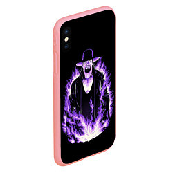 Чехол iPhone XS Max матовый The phenom undertaker, цвет: 3D-баблгам — фото 2