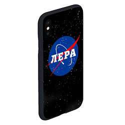 Чехол iPhone XS Max матовый Лера Наса космос, цвет: 3D-черный — фото 2