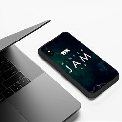 Чехол iPhone XS Max матовый Winter Jam EP - Thousand Foot Krutch, цвет: 3D-черный — фото 2