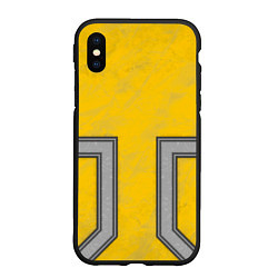 Чехол iPhone XS Max матовый Devid - cyberpunk edgerunners, цвет: 3D-черный