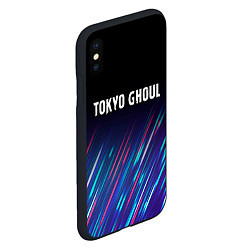 Чехол iPhone XS Max матовый Tokyo Ghoul stream, цвет: 3D-черный — фото 2