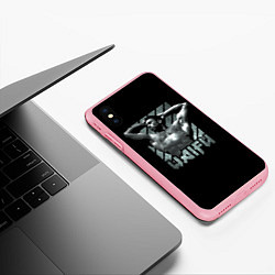 Чехол iPhone XS Max матовый Billie Waifu, цвет: 3D-баблгам — фото 2