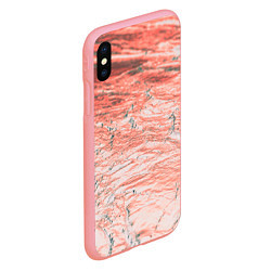 Чехол iPhone XS Max матовый Розовая кислота, цвет: 3D-баблгам — фото 2