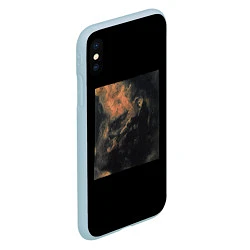 Чехол iPhone XS Max матовый Моцарт - Pharaoh, цвет: 3D-голубой — фото 2