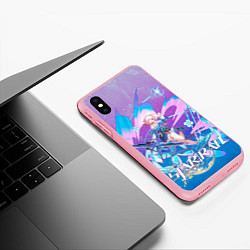 Чехол iPhone XS Max матовый Март 7 Хонкай Стар Рейл, цвет: 3D-баблгам — фото 2