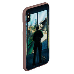 Чехол iPhone XS Max матовый Counter-Strike 2, цвет: 3D-коричневый — фото 2
