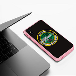 Чехол iPhone XS Max матовый Снайпер, цвет: 3D-баблгам — фото 2