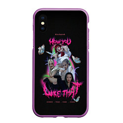 Чехол iPhone XS Max матовый Blackpink k-pop group